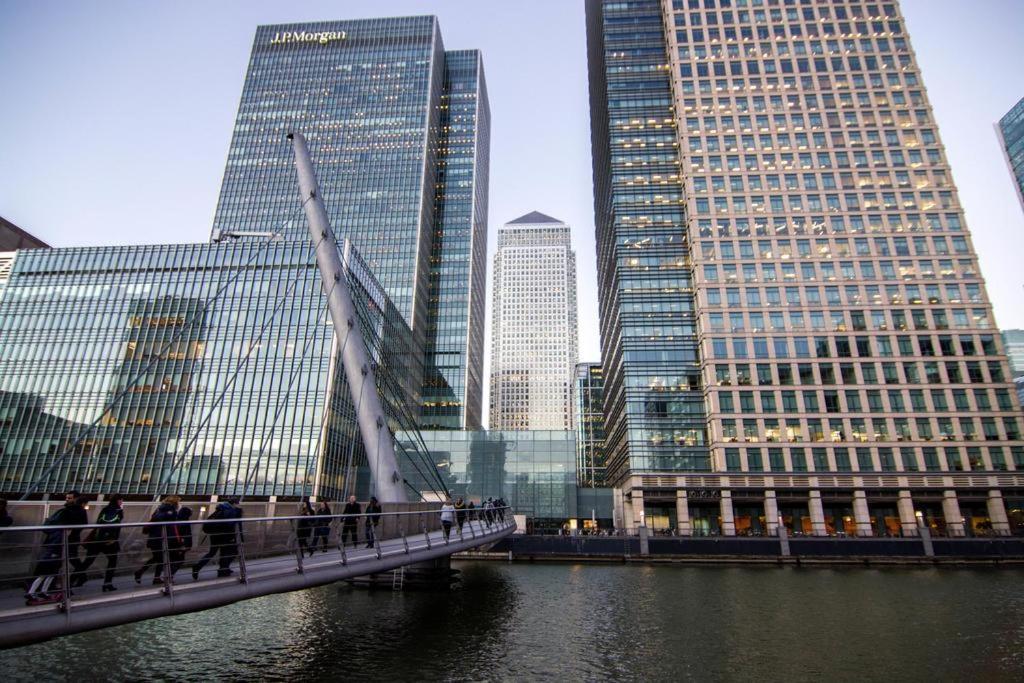 Canary Wharf Apartment Londra Exterior foto